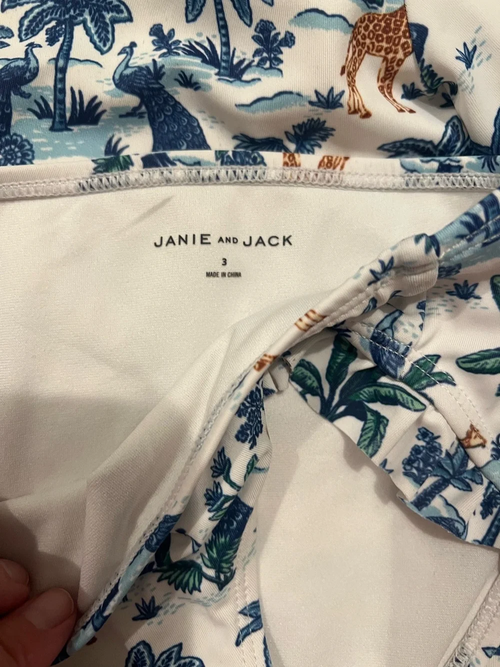 Size 3T Janie and Jack Bathing Suit Bundle!